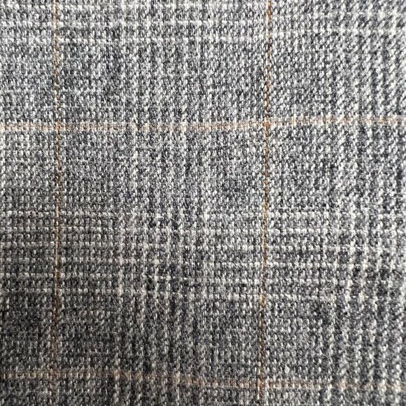 Vintage ILGWU 60's Grey Plaid Wool Blazer - Picture 12 of 15